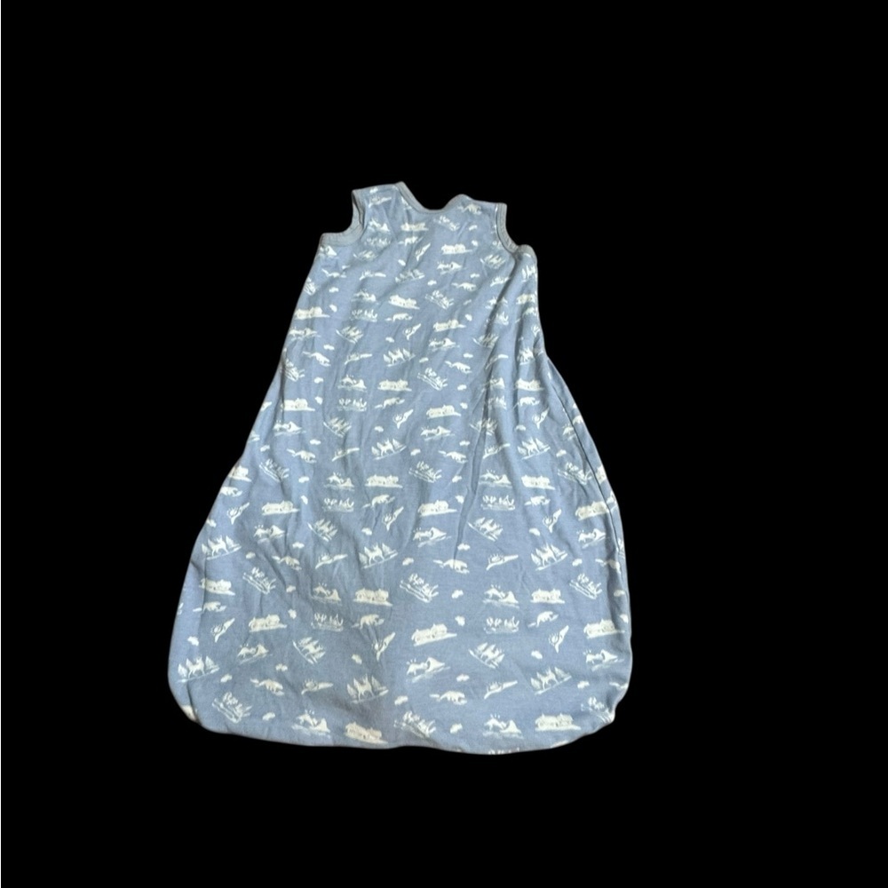 Blue Sleeveless Kids Sleep Sack - Picture 2 of 3